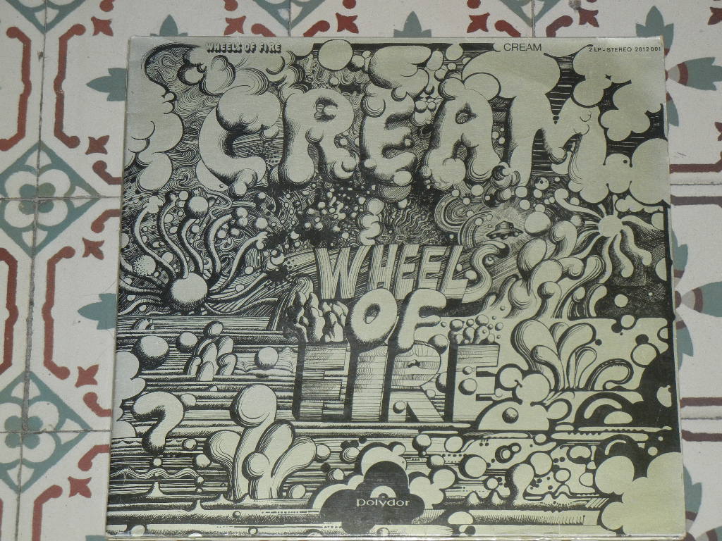 CREAM - Wheels Of Fire 2 LP GERMANY 1968 Polydor EX/EX Eric